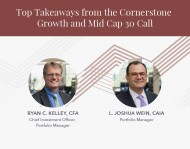 Top Takeaways from the Cornerstone Growth / Cornerstone Mid Cap 30 Funds Conference Call